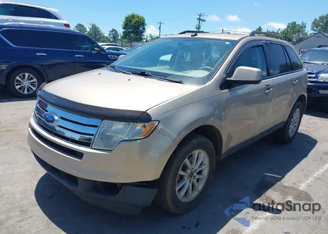 2007 Ford Edge Sel Plus из США, поврежденный, VIN 2FMDK39C07BA34289